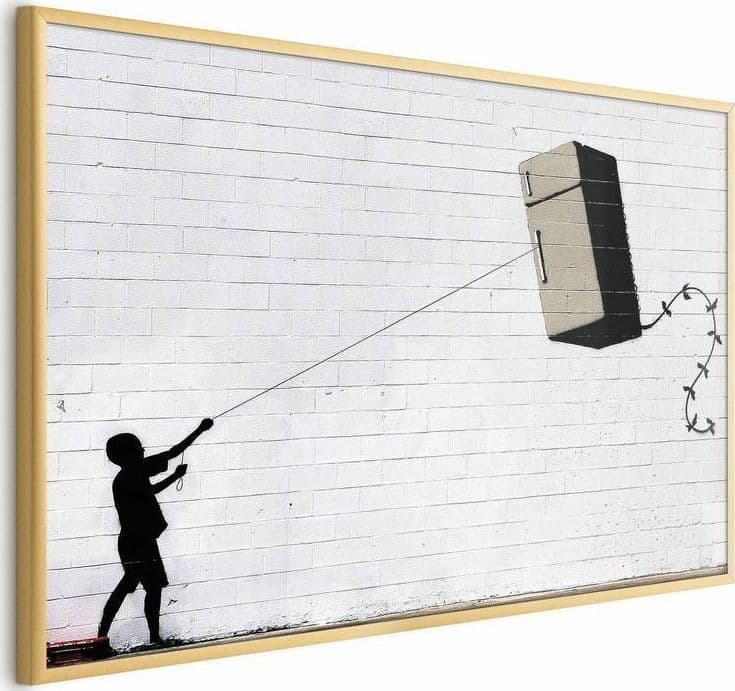 Poster - Flying Fridge in  Collezione Casa - Trebisacce, commercioVirtuoso.it
