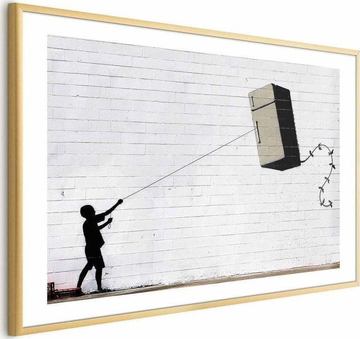 Poster - Flying Fridge in  Collezione Casa - Trebisacce, commercioVirtuoso.it