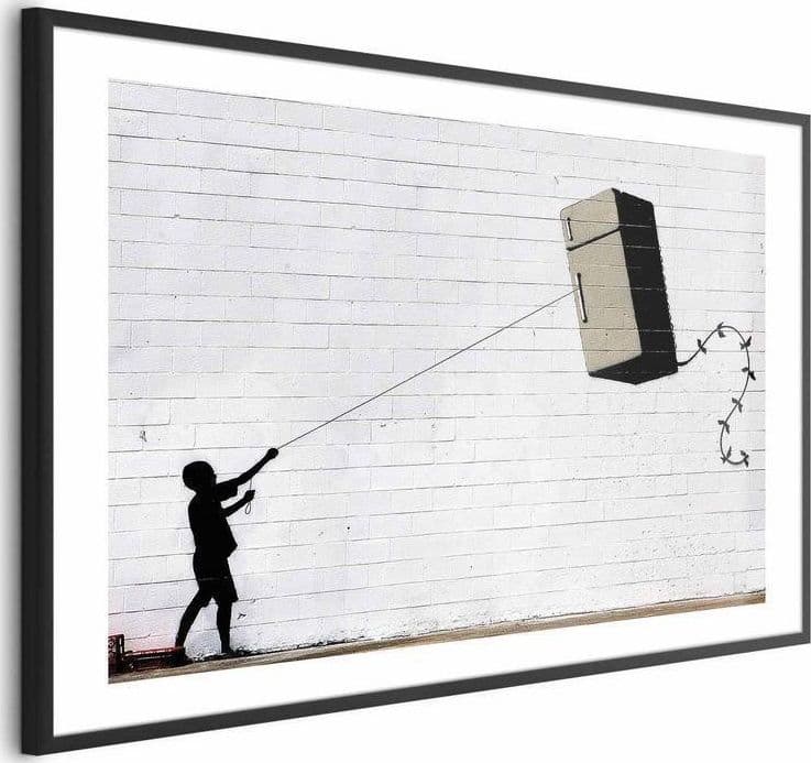 Poster - Flying Fridge in  Collezione Casa - Trebisacce, commercioVirtuoso.it