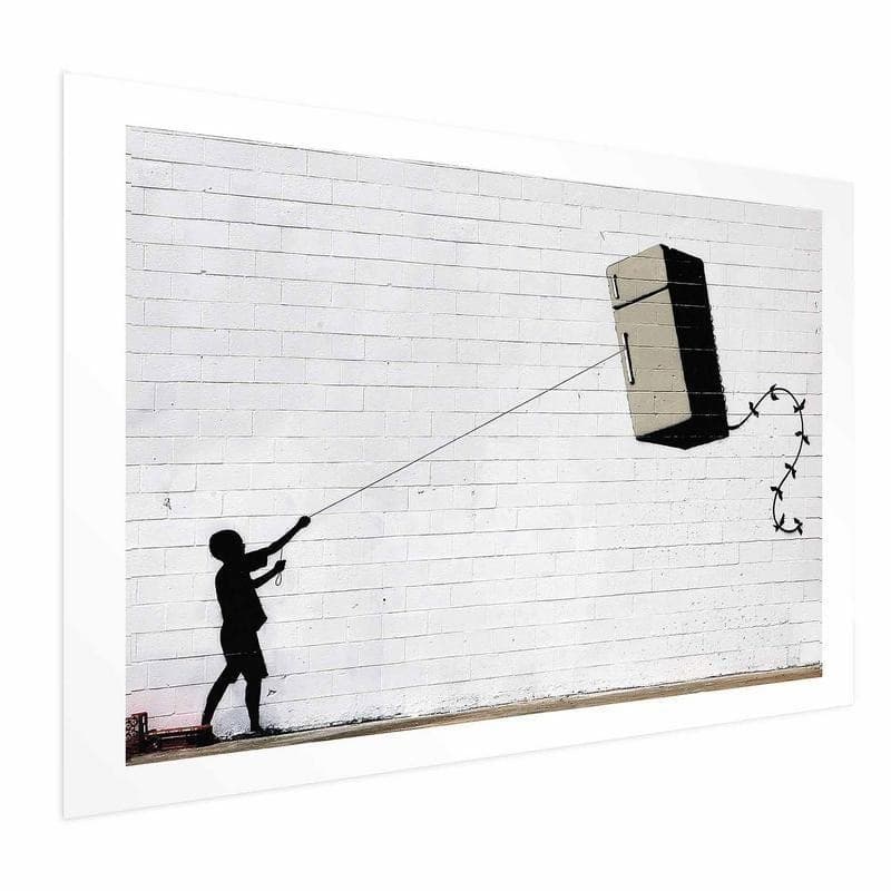 Poster - Flying Fridge in  Collezione Casa - Trebisacce, commercioVirtuoso.it