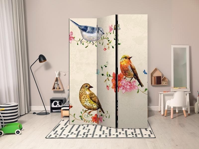 Paravento Bird Song [divisori da interno] in Paraventi Collezione Casa - Trebisacce, commercioVirtuoso.it