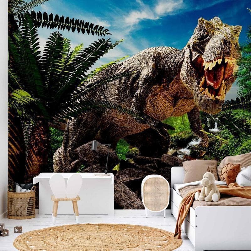 Fotomurale Angry Tyrannosaur in Carta da parati Collezione Casa - Trebisacce, commercioVirtuoso.it