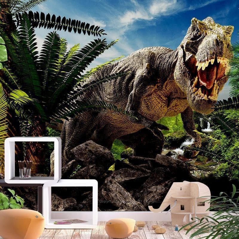 Fotomurale Angry Tyrannosaur in Carta da parati Collezione Casa - Trebisacce, commercioVirtuoso.it