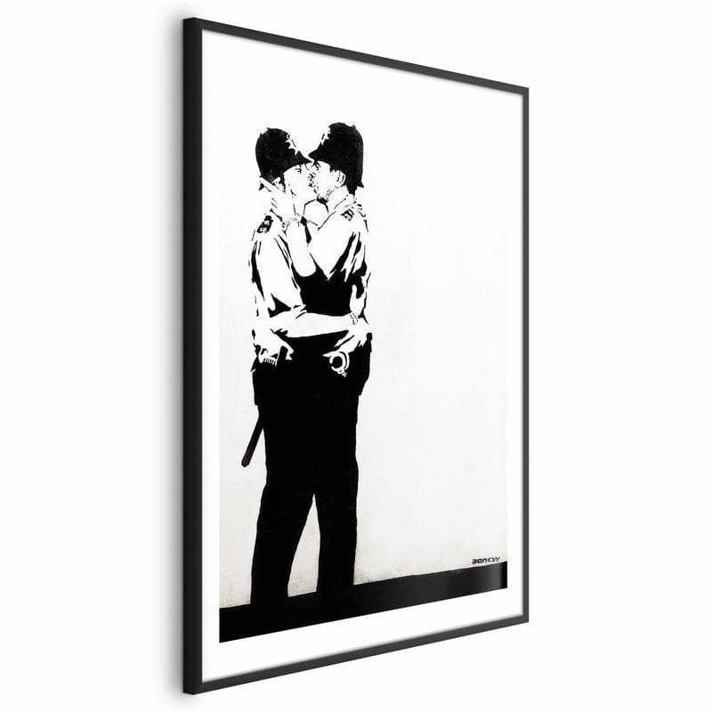 Poster - The Policemens Kiss in Poster e stampe Collezione Casa - Trebisacce, commercioVirtuoso.it