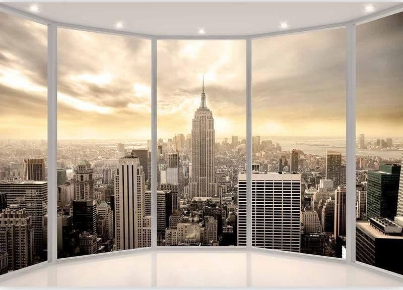 Fotomurale Soleggiata mattina a New York in Carta da parati Collezione Casa - Trebisacce, commercioVirtuoso.it