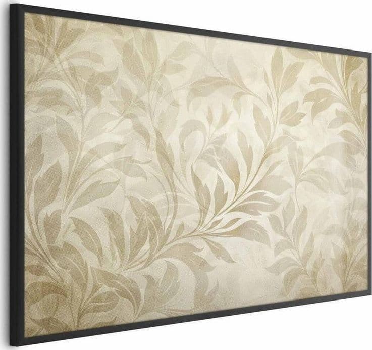 Poster - Sand-colored Leaves and Vines in Poster e stampe Collezione Casa - Trebisacce, commercioVirtuoso.it