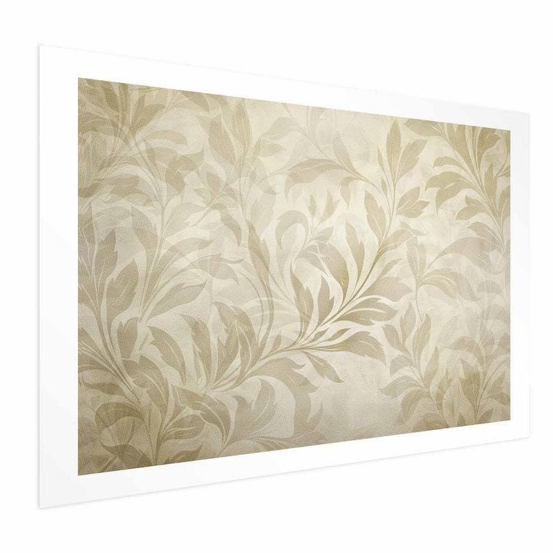 Poster - Sand-colored Leaves and Vines in Poster e stampe Collezione Casa - Trebisacce, commercioVirtuoso.it