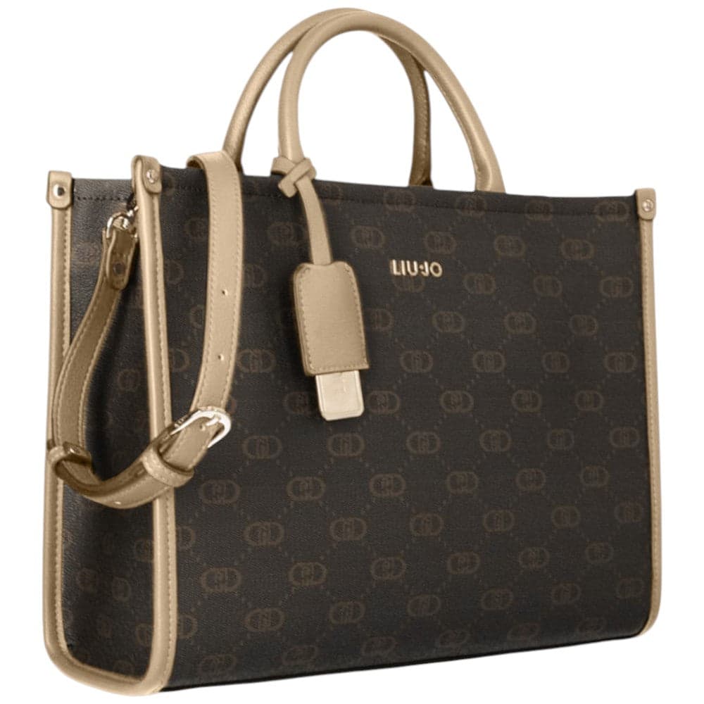 Liu Jo borsa tote neutra con logo AF5206E0668-51308 in Borse Tote Prodotti di Classe - Nocera Superiore, commercioVirtuoso.it
