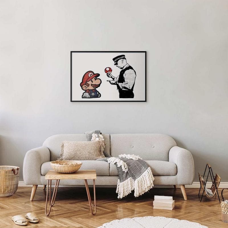 Poster - Banksy: Mushroom Picker in Poster e stampe Collezione Casa - Trebisacce, commercioVirtuoso.it