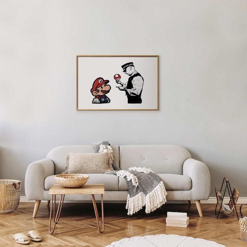 Poster - Banksy: Mushroom Picker in Poster e stampe Collezione Casa - Trebisacce, commercioVirtuoso.it