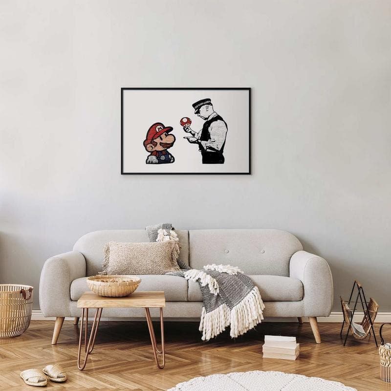 Poster - Banksy: Mushroom Picker in Poster e stampe Collezione Casa - Trebisacce, commercioVirtuoso.it
