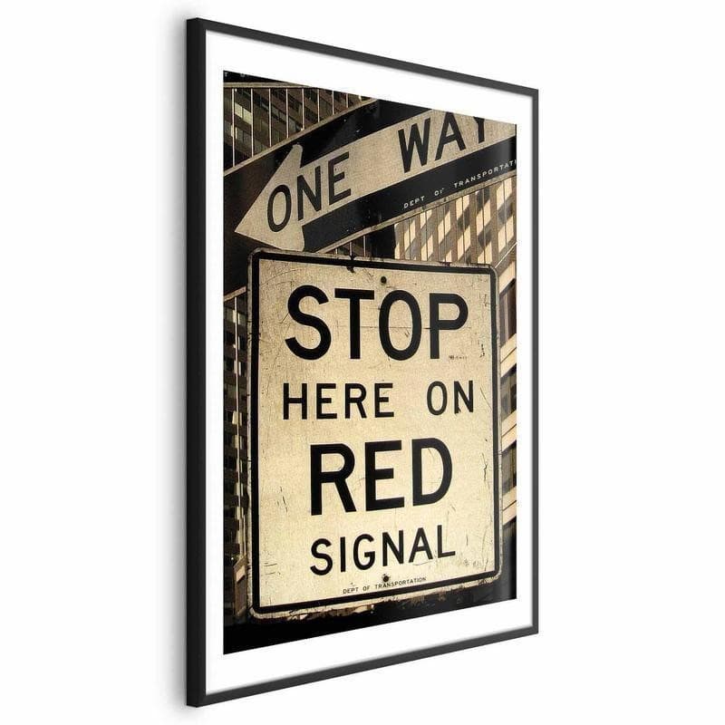 Poster - Road Signs in Targhe e cartelli Collezione Casa - Trebisacce, commercioVirtuoso.it