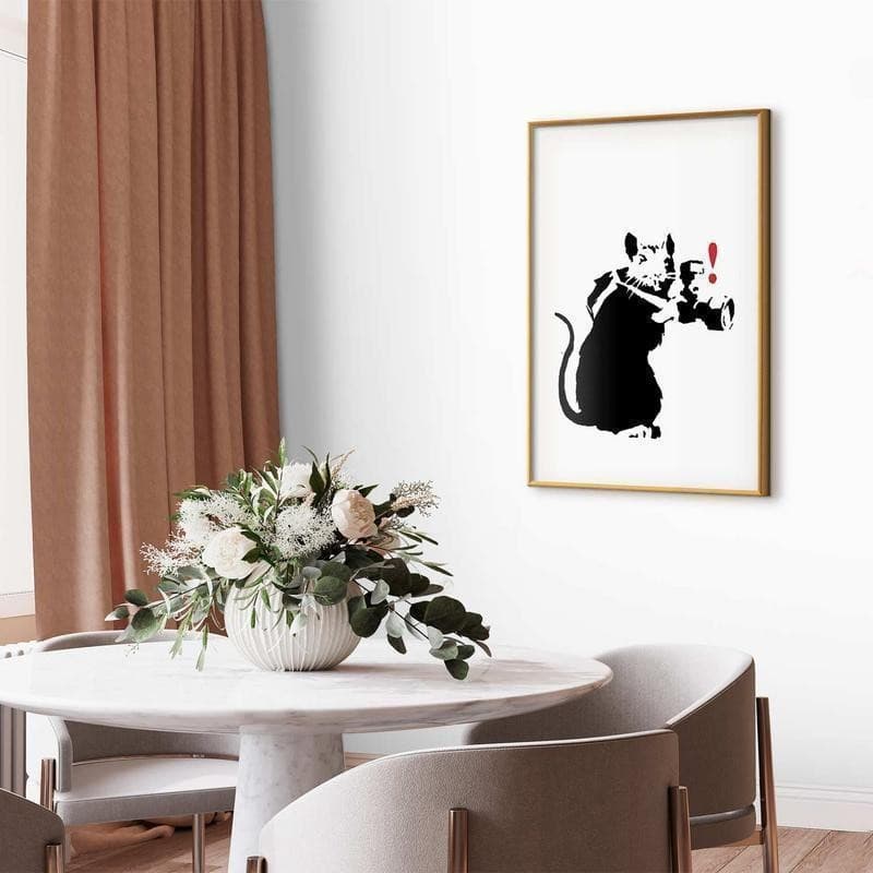 Poster - Photographer Rat in Poster e stampe Collezione Casa - Trebisacce, commercioVirtuoso.it