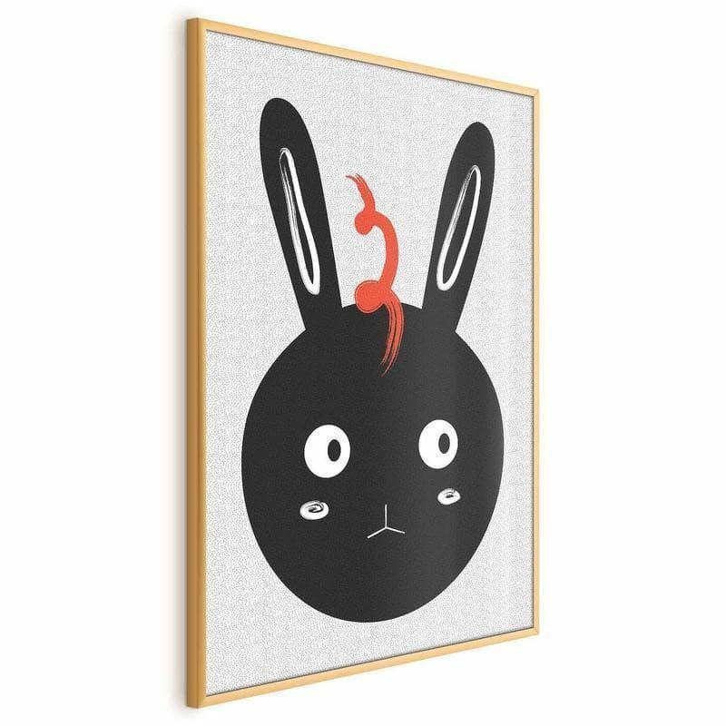 Poster - Rabbit Sees Everything in Poster e stampe Collezione Casa - Trebisacce, commercioVirtuoso.it