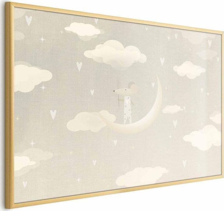 Poster - Mouse on the Moon in Poster e stampe Collezione Casa - Trebisacce, commercioVirtuoso.it