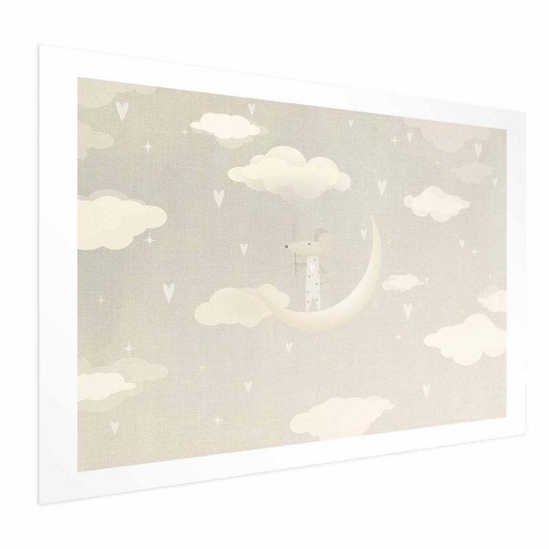 Poster - Mouse on the Moon in Poster e stampe Collezione Casa - Trebisacce, commercioVirtuoso.it
