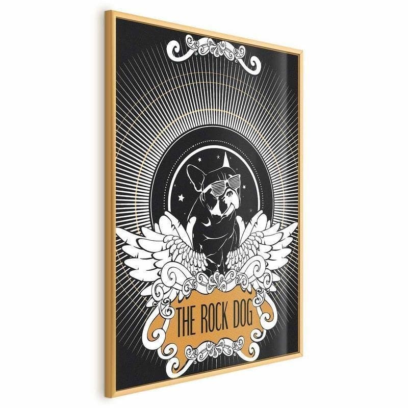 Poster - The Rock Dog in Poster e stampe Collezione Casa - Trebisacce, commercioVirtuoso.it
