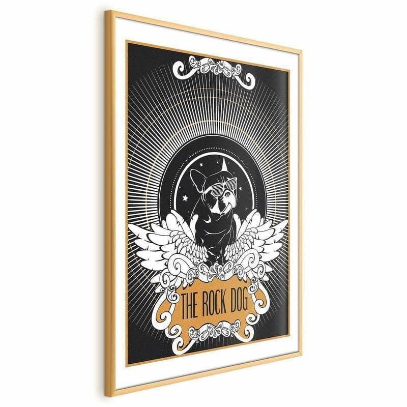Poster - The Rock Dog in Poster e stampe Collezione Casa - Trebisacce, commercioVirtuoso.it