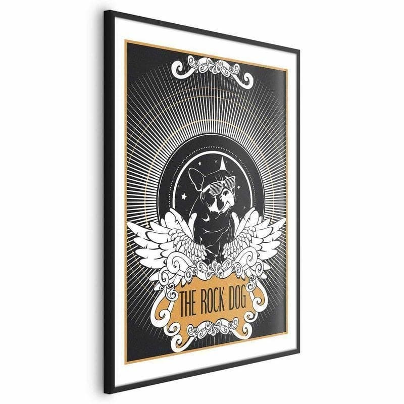Poster - The Rock Dog in Poster e stampe Collezione Casa - Trebisacce, commercioVirtuoso.it