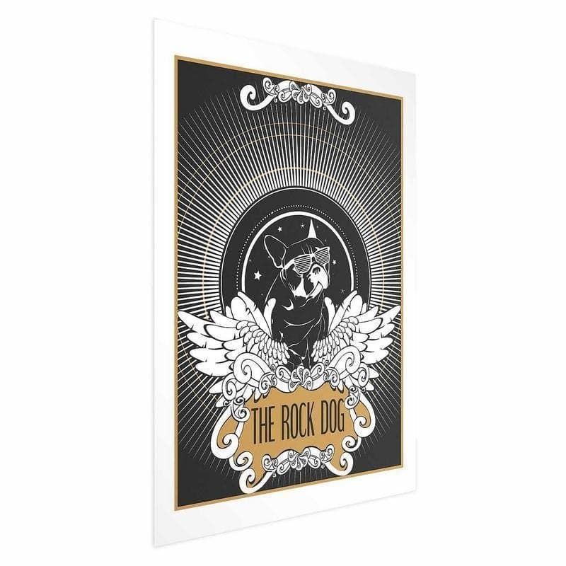 Poster - The Rock Dog in Poster e stampe Collezione Casa - Trebisacce, commercioVirtuoso.it