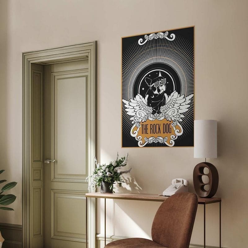 Poster - The Rock Dog in Poster e stampe Collezione Casa - Trebisacce, commercioVirtuoso.it