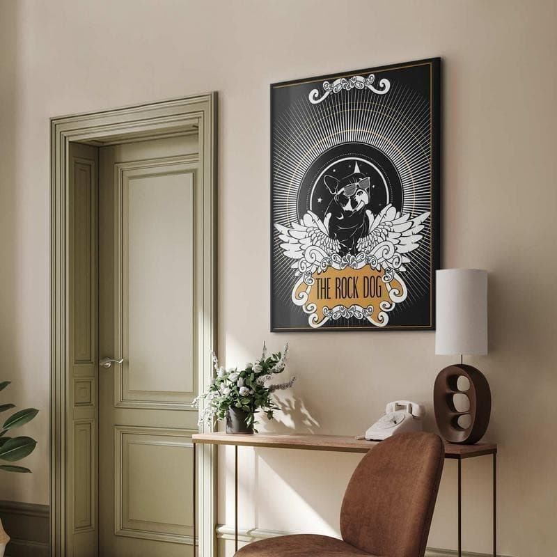 Poster - The Rock Dog in Poster e stampe Collezione Casa - Trebisacce, commercioVirtuoso.it