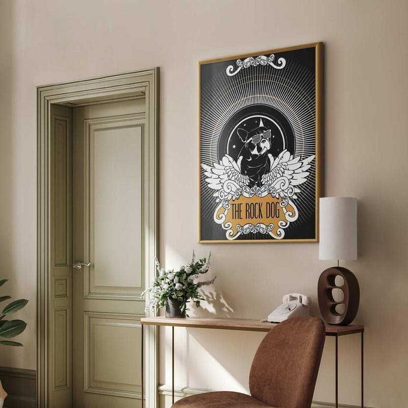 Poster - The Rock Dog in Poster e stampe Collezione Casa - Trebisacce, commercioVirtuoso.it