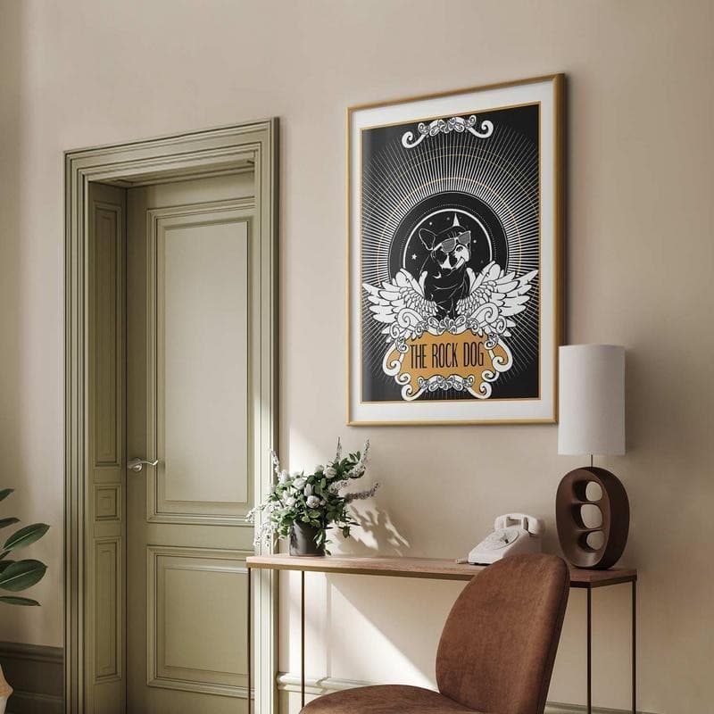 Poster - The Rock Dog in Poster e stampe Collezione Casa - Trebisacce, commercioVirtuoso.it