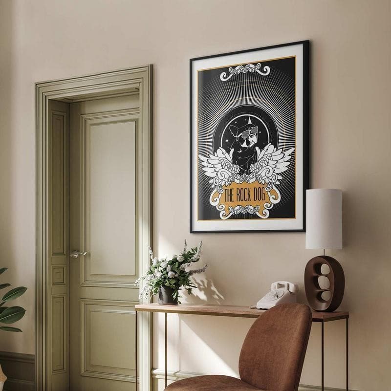 Poster - The Rock Dog in Poster e stampe Collezione Casa - Trebisacce, commercioVirtuoso.it