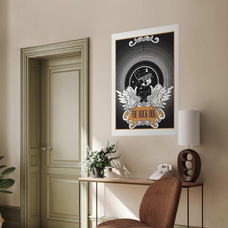 Poster - The Rock Dog in Poster e stampe Collezione Casa - Trebisacce, commercioVirtuoso.it