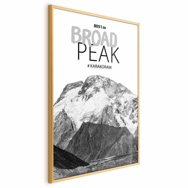 Poster - Broad Peak in Poster e stampe Collezione Casa - Trebisacce, commercioVirtuoso.it
