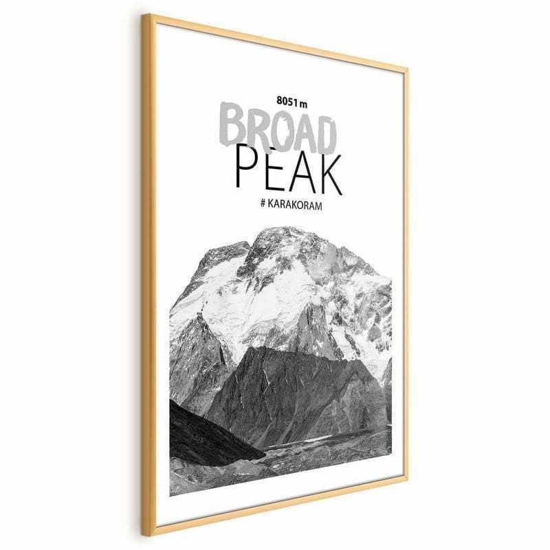 Poster - Broad Peak in Poster e stampe Collezione Casa - Trebisacce, commercioVirtuoso.it