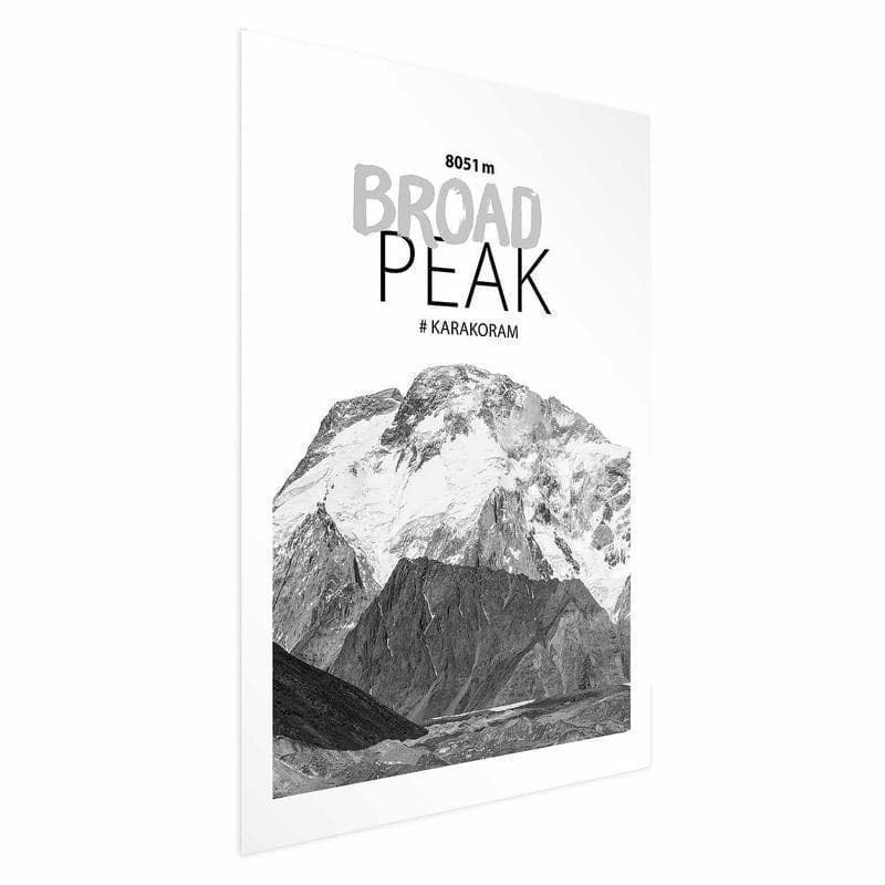Poster - Broad Peak in Poster e stampe Collezione Casa - Trebisacce, commercioVirtuoso.it