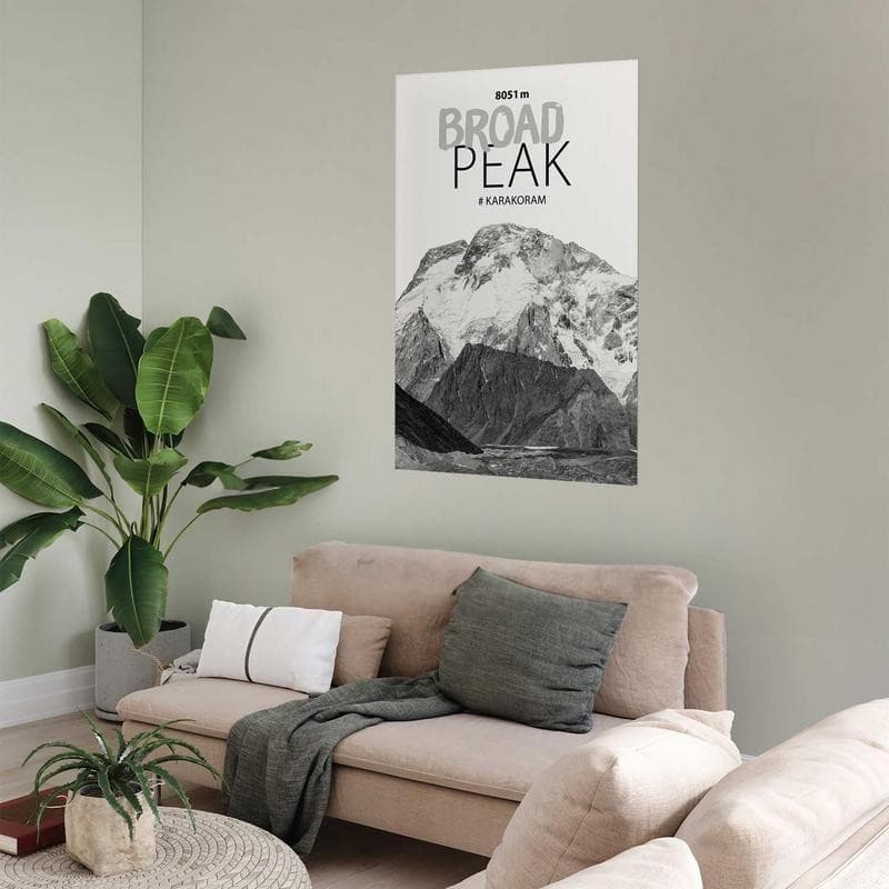 Poster - Broad Peak in Poster e stampe Collezione Casa - Trebisacce, commercioVirtuoso.it