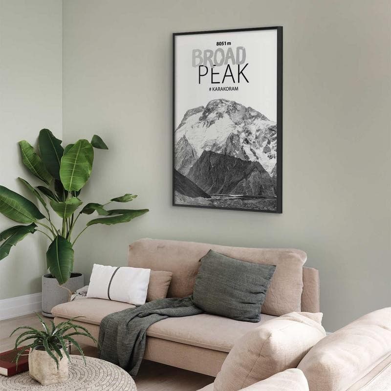 Poster - Broad Peak in Poster e stampe Collezione Casa - Trebisacce, commercioVirtuoso.it