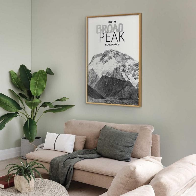Poster - Broad Peak in Poster e stampe Collezione Casa - Trebisacce, commercioVirtuoso.it