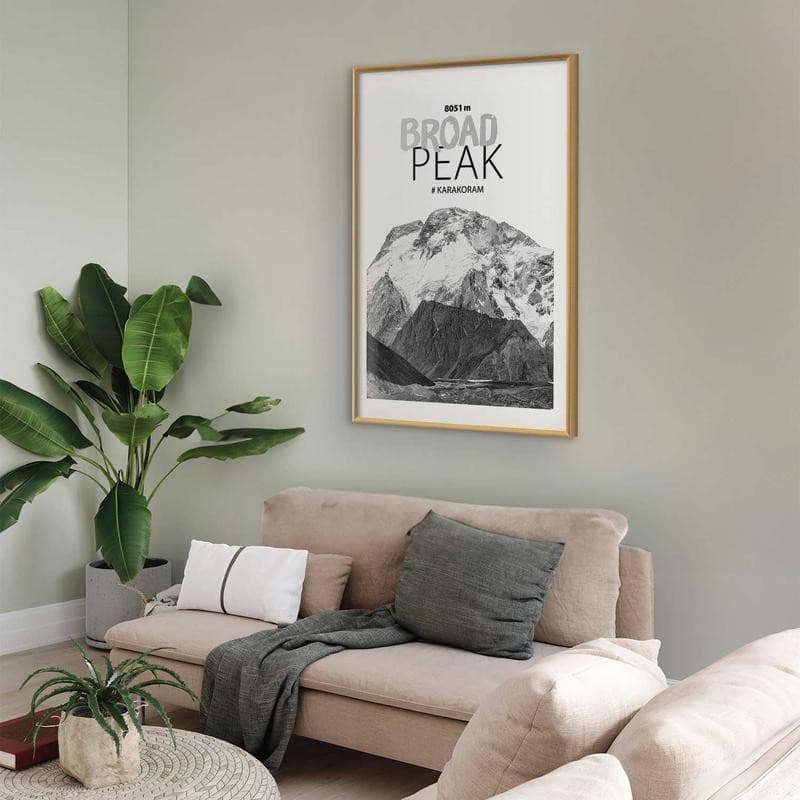 Poster - Broad Peak in Poster e stampe Collezione Casa - Trebisacce, commercioVirtuoso.it