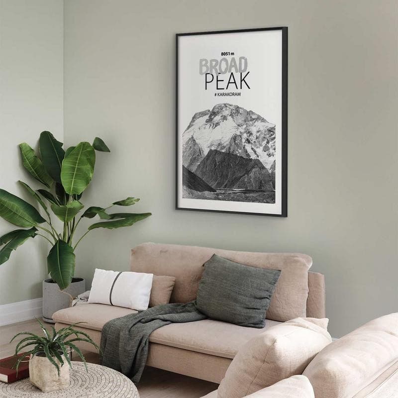 Poster - Broad Peak in Poster e stampe Collezione Casa - Trebisacce, commercioVirtuoso.it