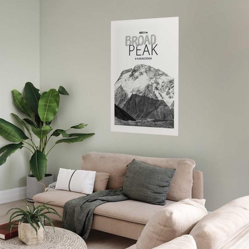 Poster - Broad Peak in Poster e stampe Collezione Casa - Trebisacce, commercioVirtuoso.it