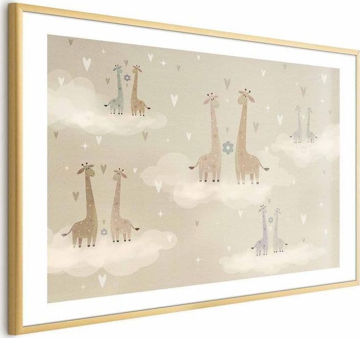 Poster - Loving Giraffes in Poster e stampe Collezione Casa - Trebisacce, commercioVirtuoso.it