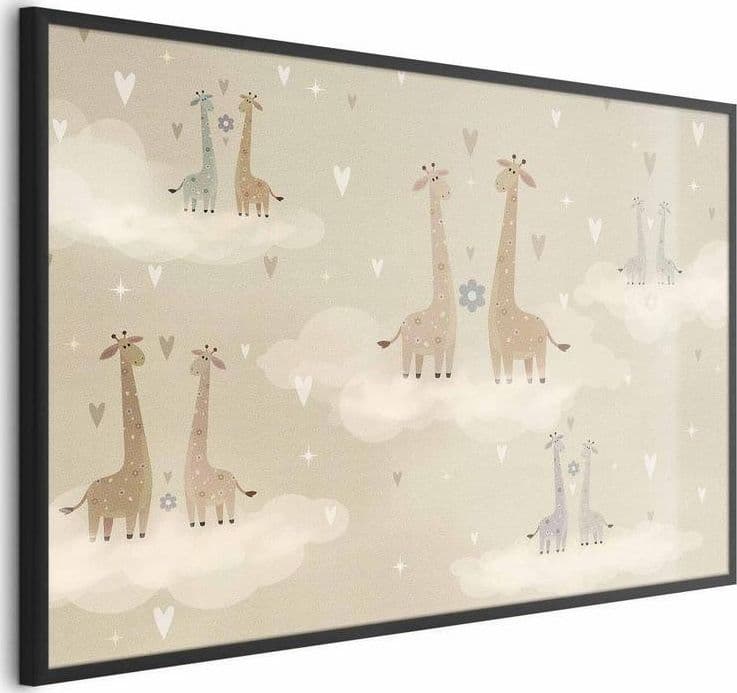 Poster - Loving Giraffes in Poster e stampe Collezione Casa - Trebisacce, commercioVirtuoso.it