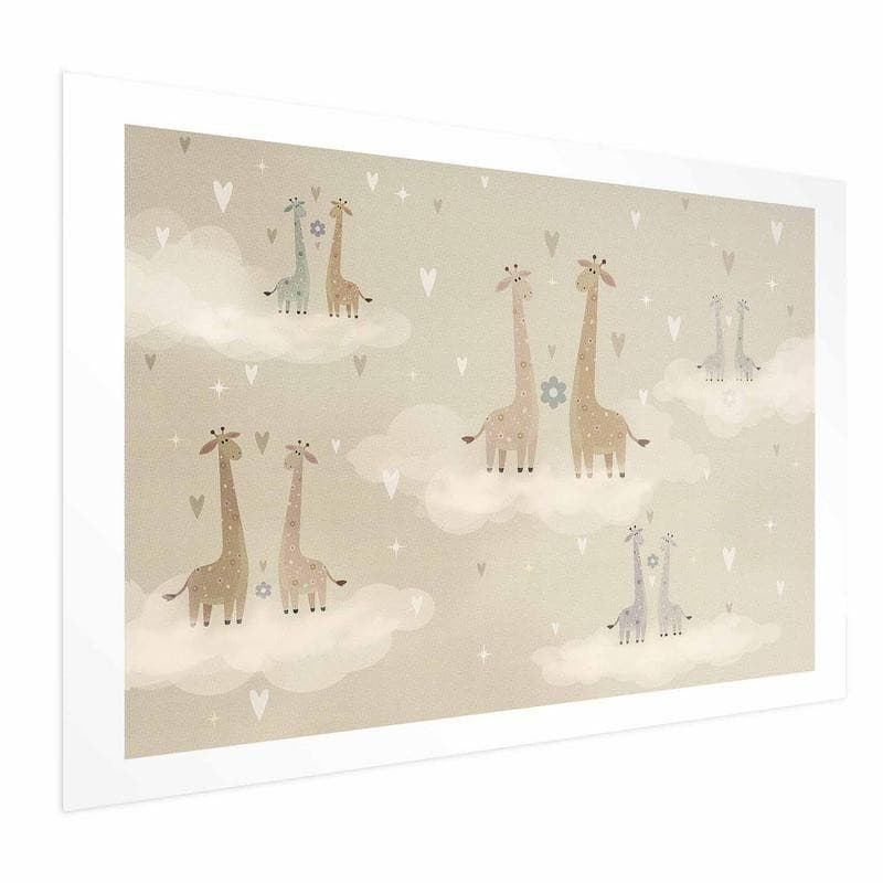 Poster - Loving Giraffes in Poster e stampe Collezione Casa - Trebisacce, commercioVirtuoso.it