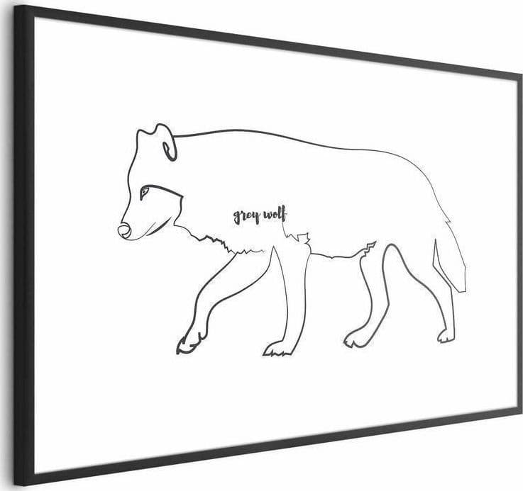 Poster - Wolf in Poster e stampe Collezione Casa - Trebisacce, commercioVirtuoso.it