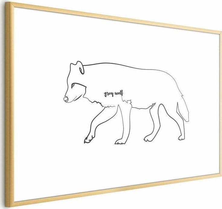 Poster - Wolf in Poster e stampe Collezione Casa - Trebisacce, commercioVirtuoso.it