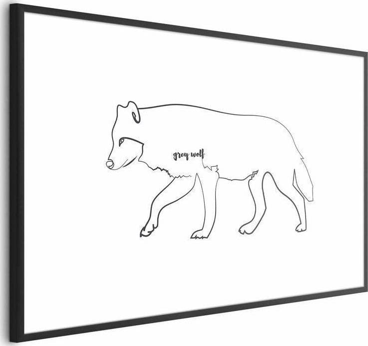 Poster - Wolf in Poster e stampe Collezione Casa - Trebisacce, commercioVirtuoso.it