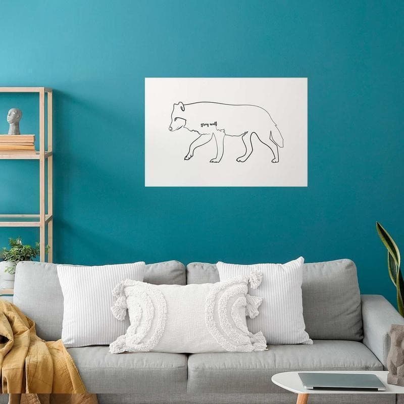 Poster - Wolf in Poster e stampe Collezione Casa - Trebisacce, commercioVirtuoso.it