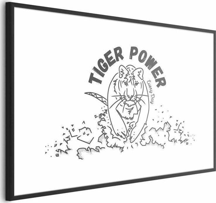 Poster - Tiger Power in Poster e stampe Collezione Casa - Trebisacce, commercioVirtuoso.it