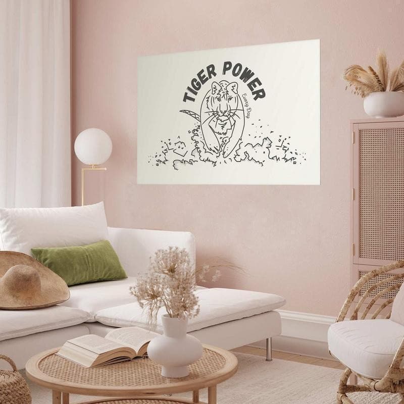 Poster - Tiger Power in Poster e stampe Collezione Casa - Trebisacce, commercioVirtuoso.it