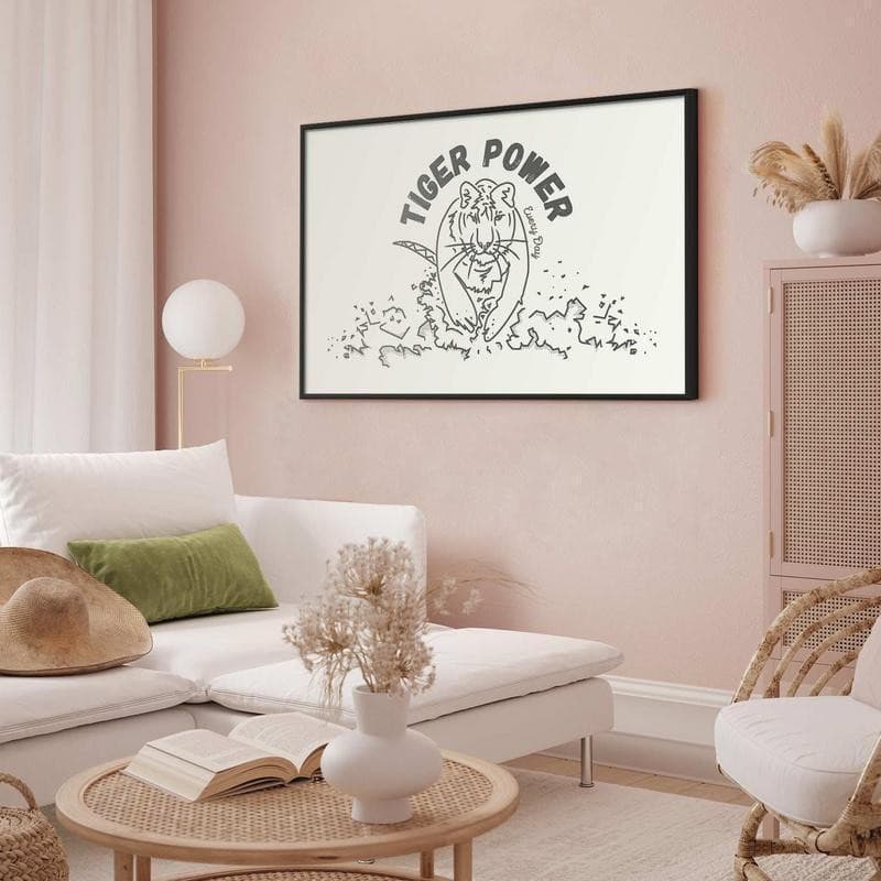 Poster - Tiger Power in Poster e stampe Collezione Casa - Trebisacce, commercioVirtuoso.it