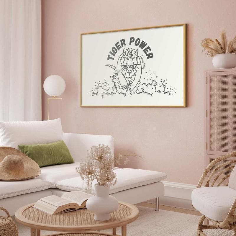 Poster - Tiger Power in Poster e stampe Collezione Casa - Trebisacce, commercioVirtuoso.it
